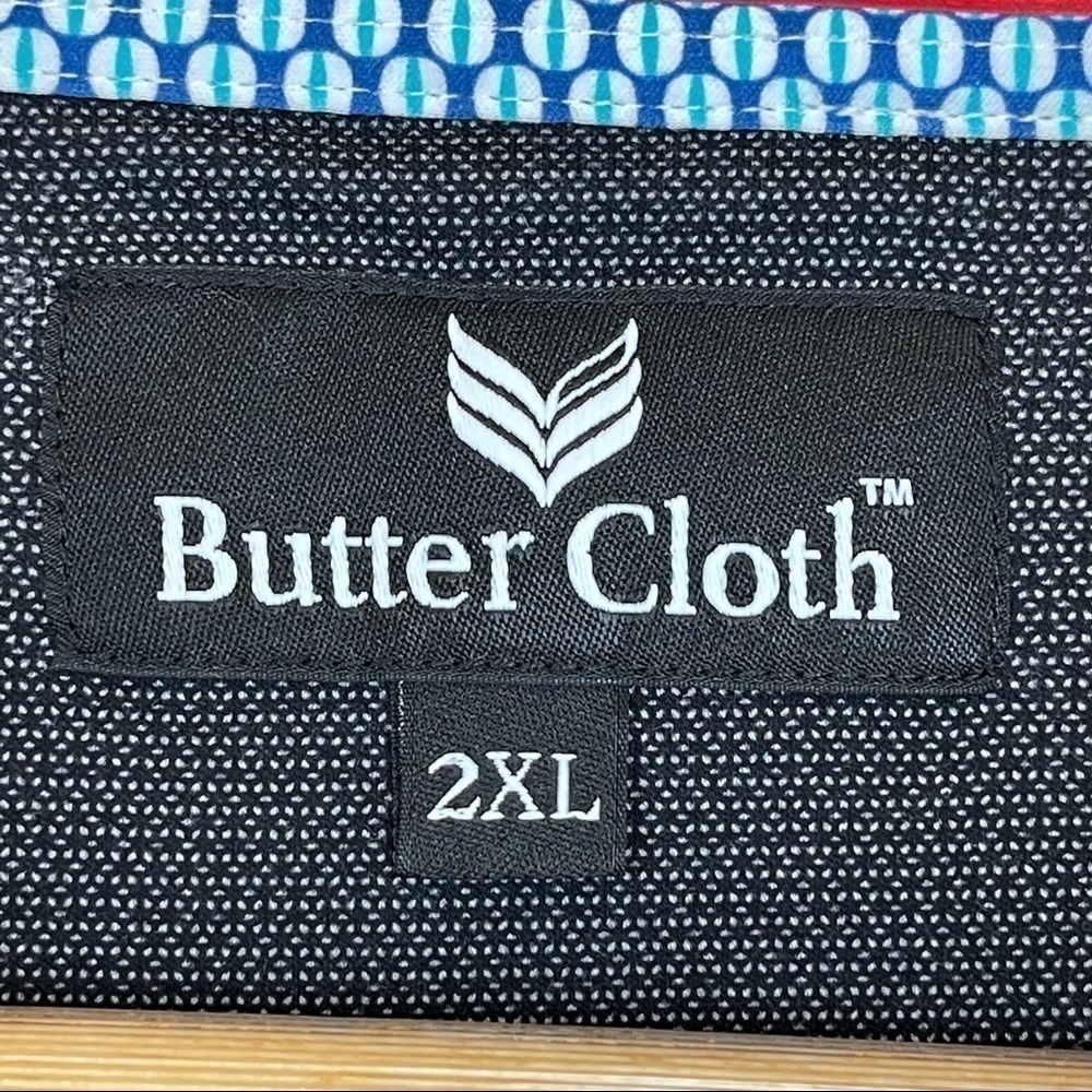 Butter Cloth Long Sleeve Button Front Top Size 2XL Men - Picture 8 of 9
